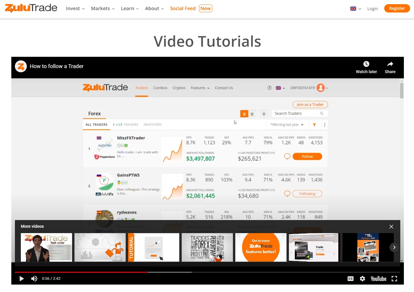 Video Tutorials Video Tutorials