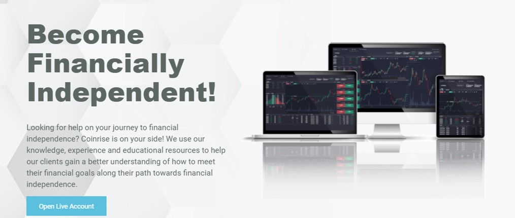 trade with Coinrise